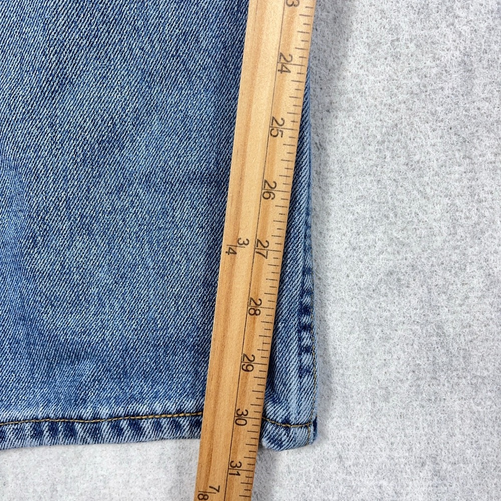 Vintage Levis 505 Jeans Men 36x32 Straight Leg Regular Fit Med Wash Y2K 2003 - Picture 11 of 14